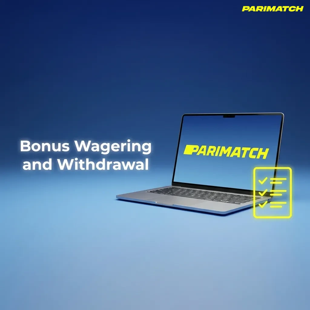 Diagram showing bonus account separation, wagering requirements, and withdrawal conditions for casino bonuses — Parimatch in India