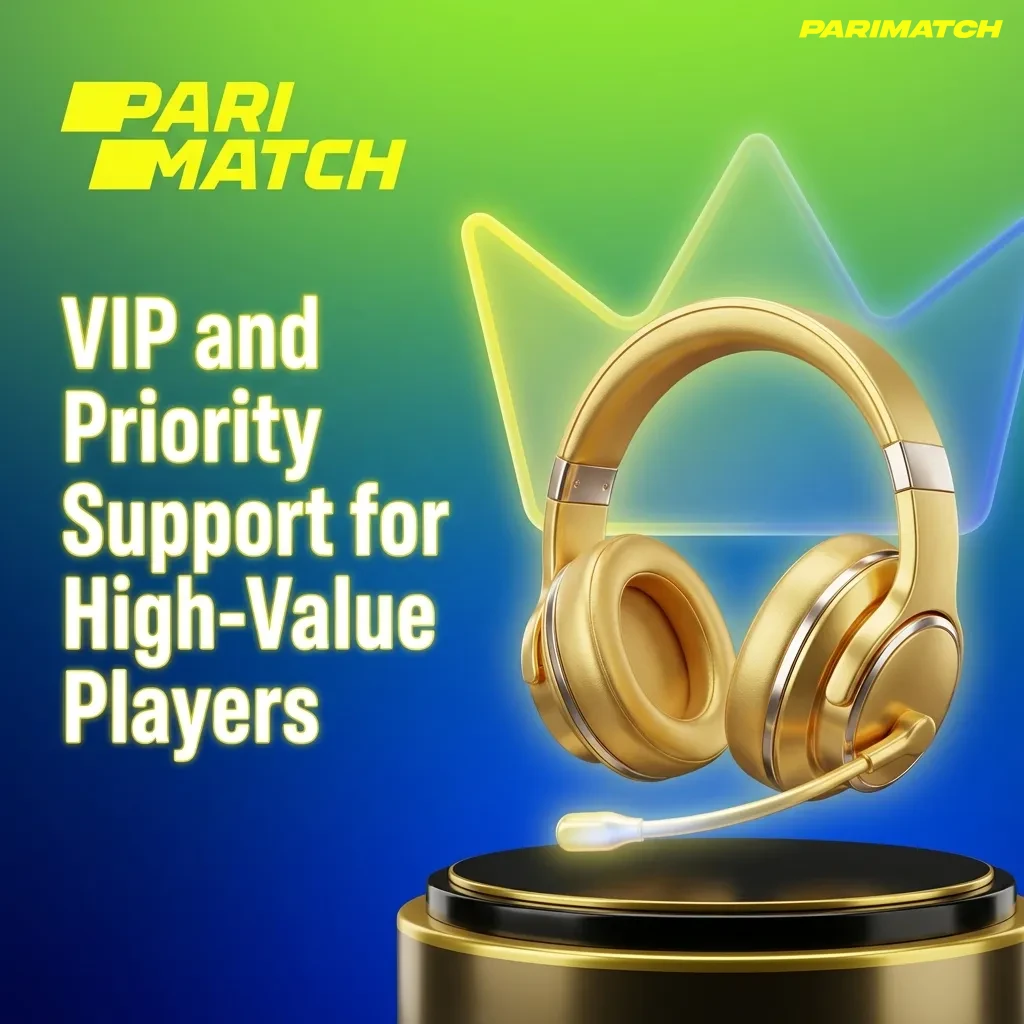 VIP players receive dedicated support with faster response times, priority assistance, and personalized service for high-value needs — Parimatch in India