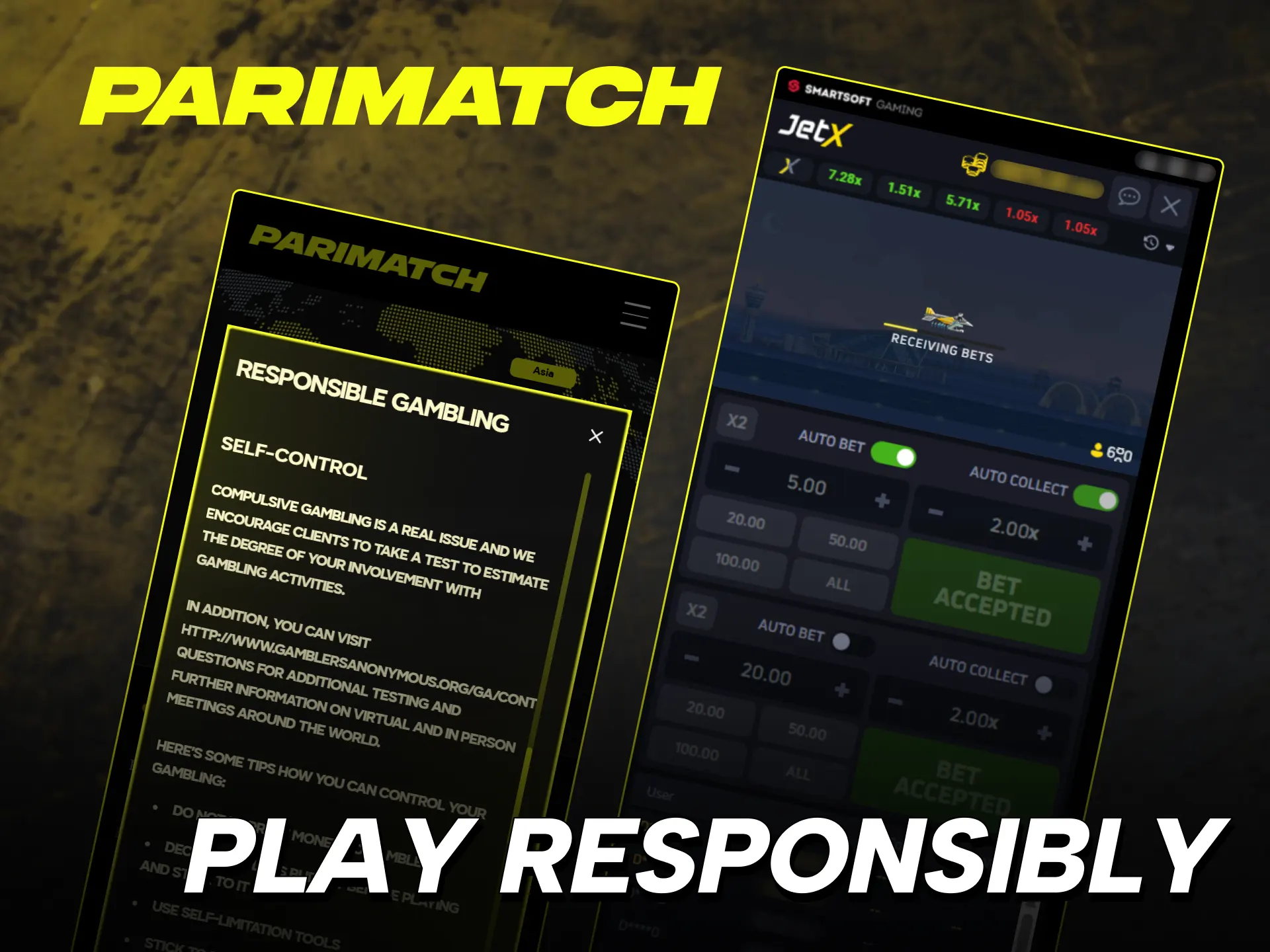 Gamble safely at Parimatch JetX using the India-specific safety features.